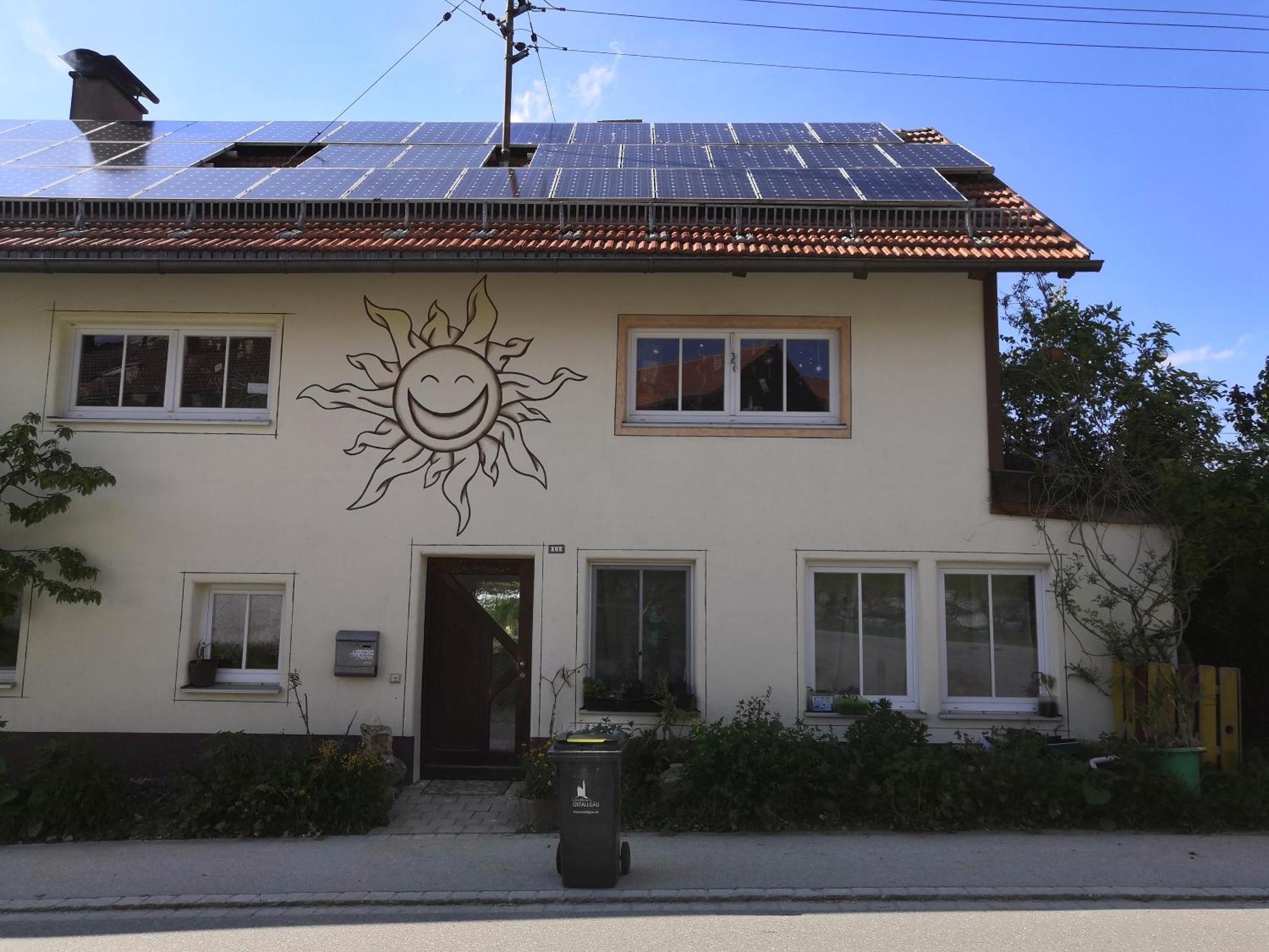Sonnenhaus Apartment Bidingen Exterior foto